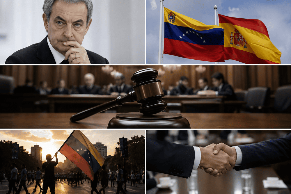 caso zapatero españa venezuela