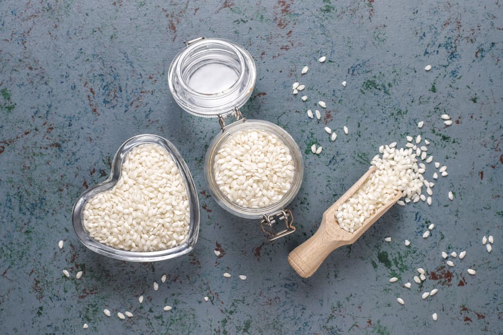 Consumo diario de arroz
